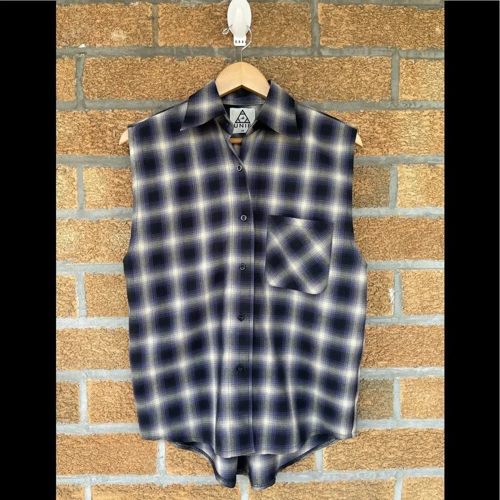 Unif plaid shirt size xtra small